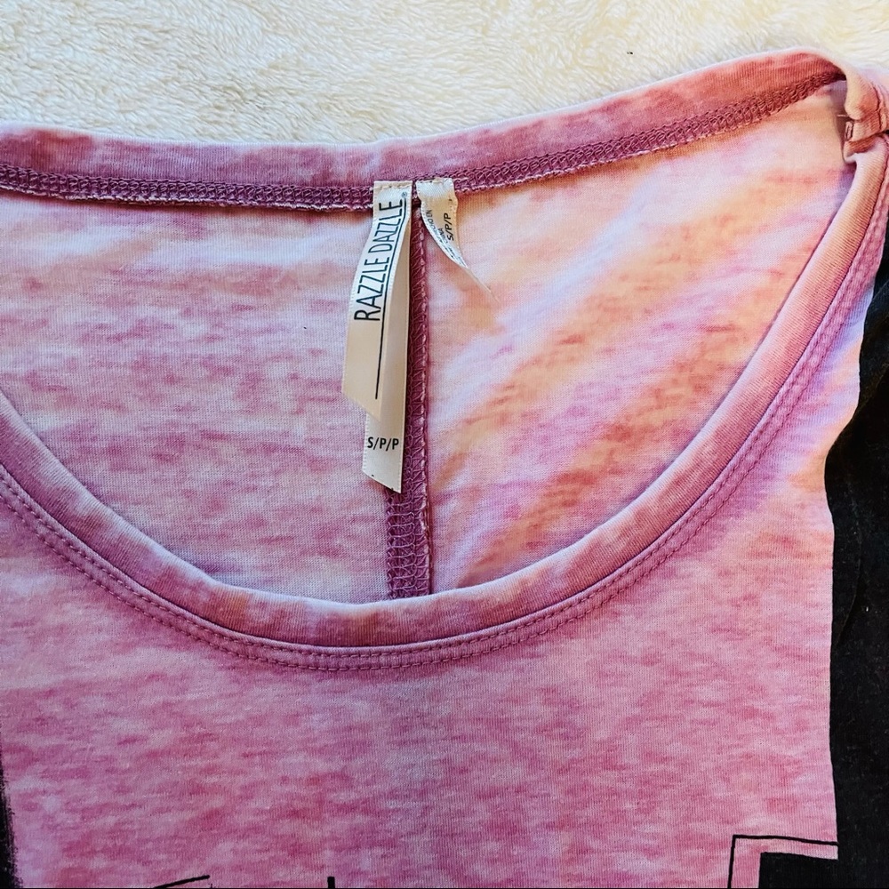 Pink Rocker Sleeveless Top - Picture 7 of 8